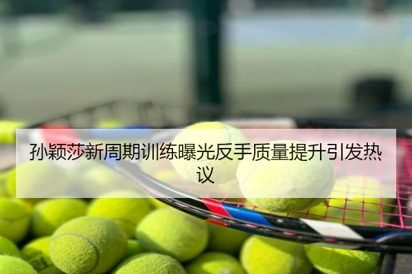 孙颖莎新周期训练曝光反手质量提升引发热议
